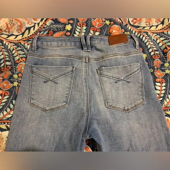 Unpublished Medium Wash Straight Leg Jeans - Picture 3 of 5